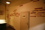 Die Installation in den Räumen der ehemaligen Arbeitsanstalt und des späteren Wehrkreiskommandos der Stadt Dresden...